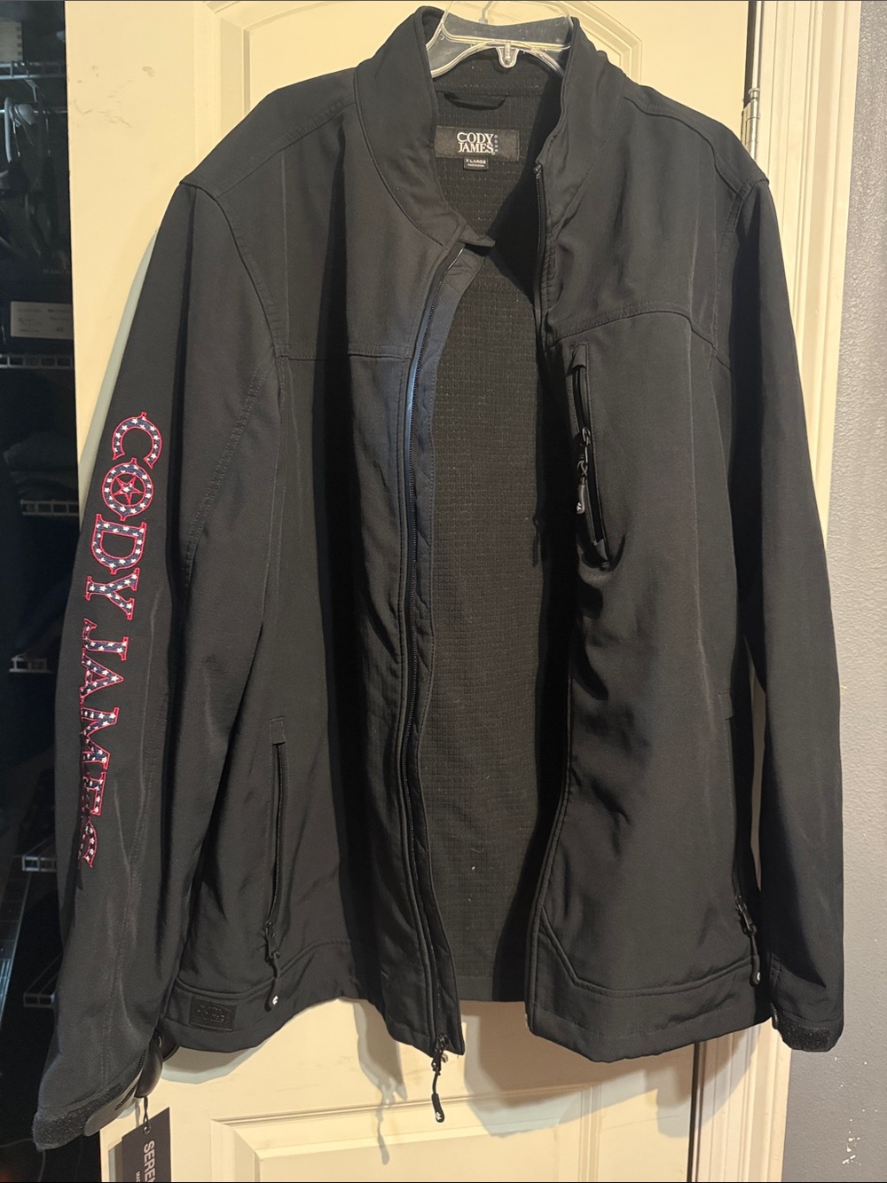 Cody James Men's Black Lightweight Shirt Jacket